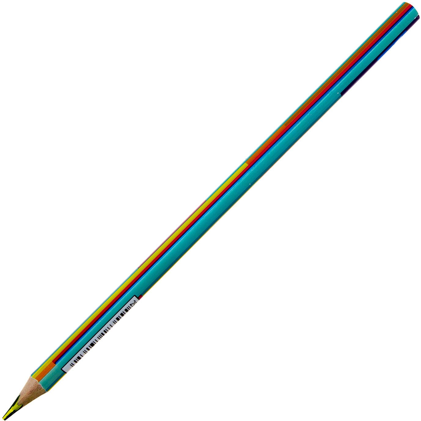 Карандаш цветной Yes Rainbow 4 цвета с грифелем треугольный (36) 290575