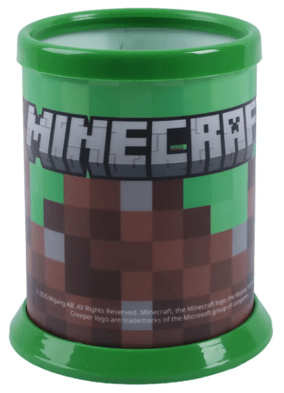 Стакан для ручок "Yes" №940405 "Minecraft" розбірний,зелений(20)