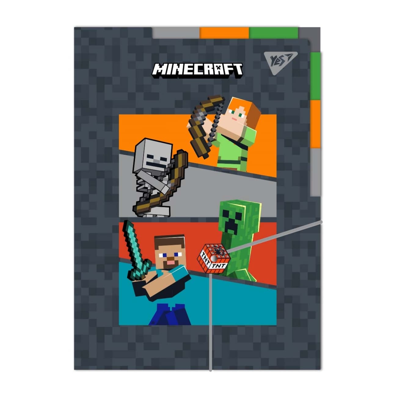 Папка "Yes" А4 №492112 "Minecraft" на рез. з розд.(24)