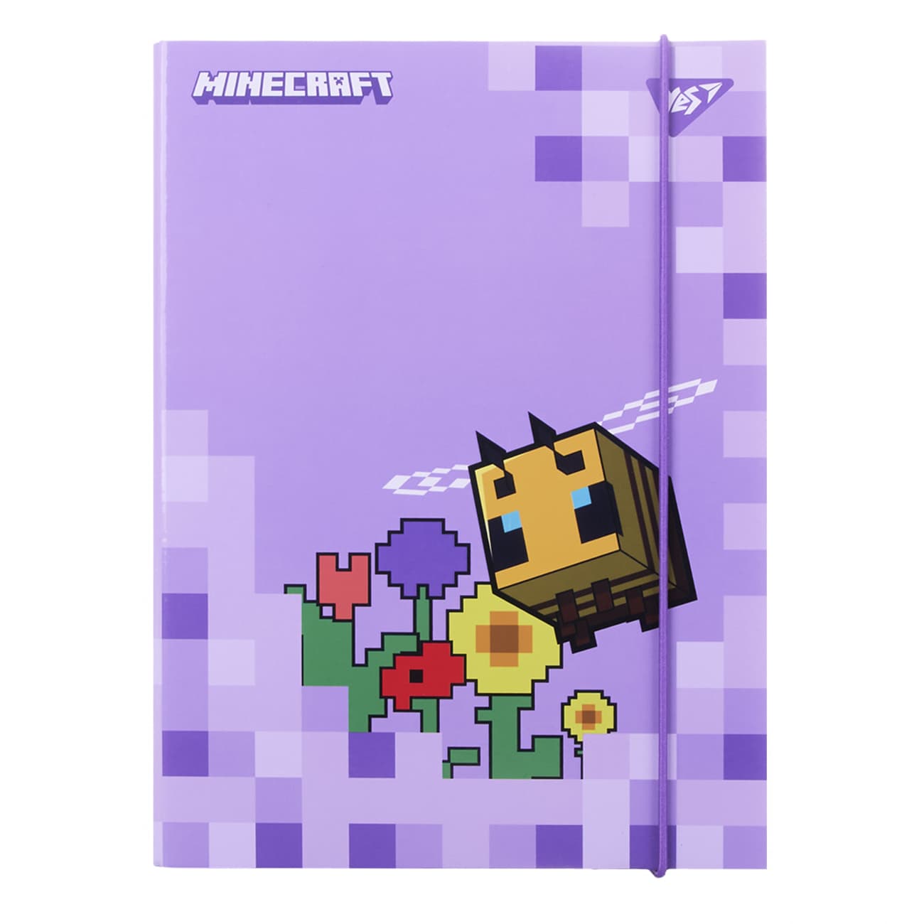 Папка для зош. В5 "Yes" №500244 "Minecraft.Spring" на рез. картон(12)