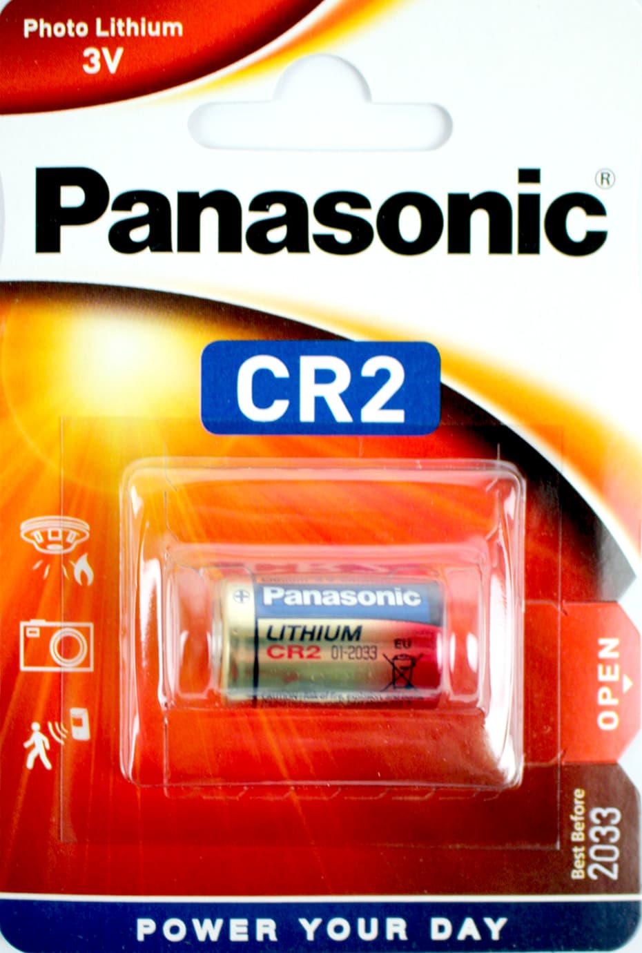Батарейка Panasonic CR2/1bl (10)