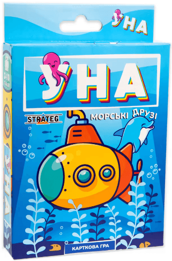 Гра "УНА морські друзі" укр.,в кор-ці №30449/Strateg/(62)