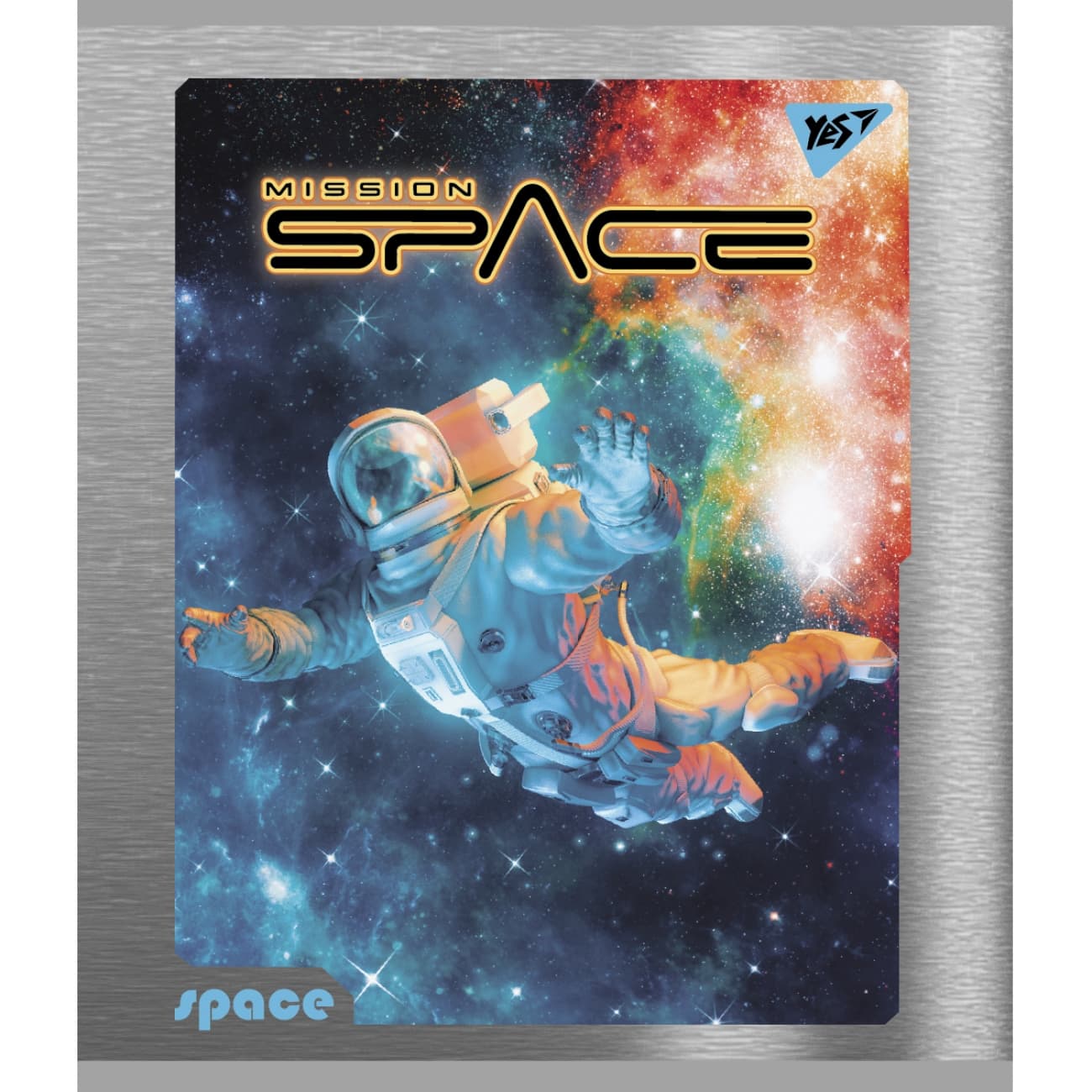 Зошит А5 YES 24арк. лін. мат. ВДЛ+ УФ-виб+мікроембосінг "Space" №766852(10)(160)