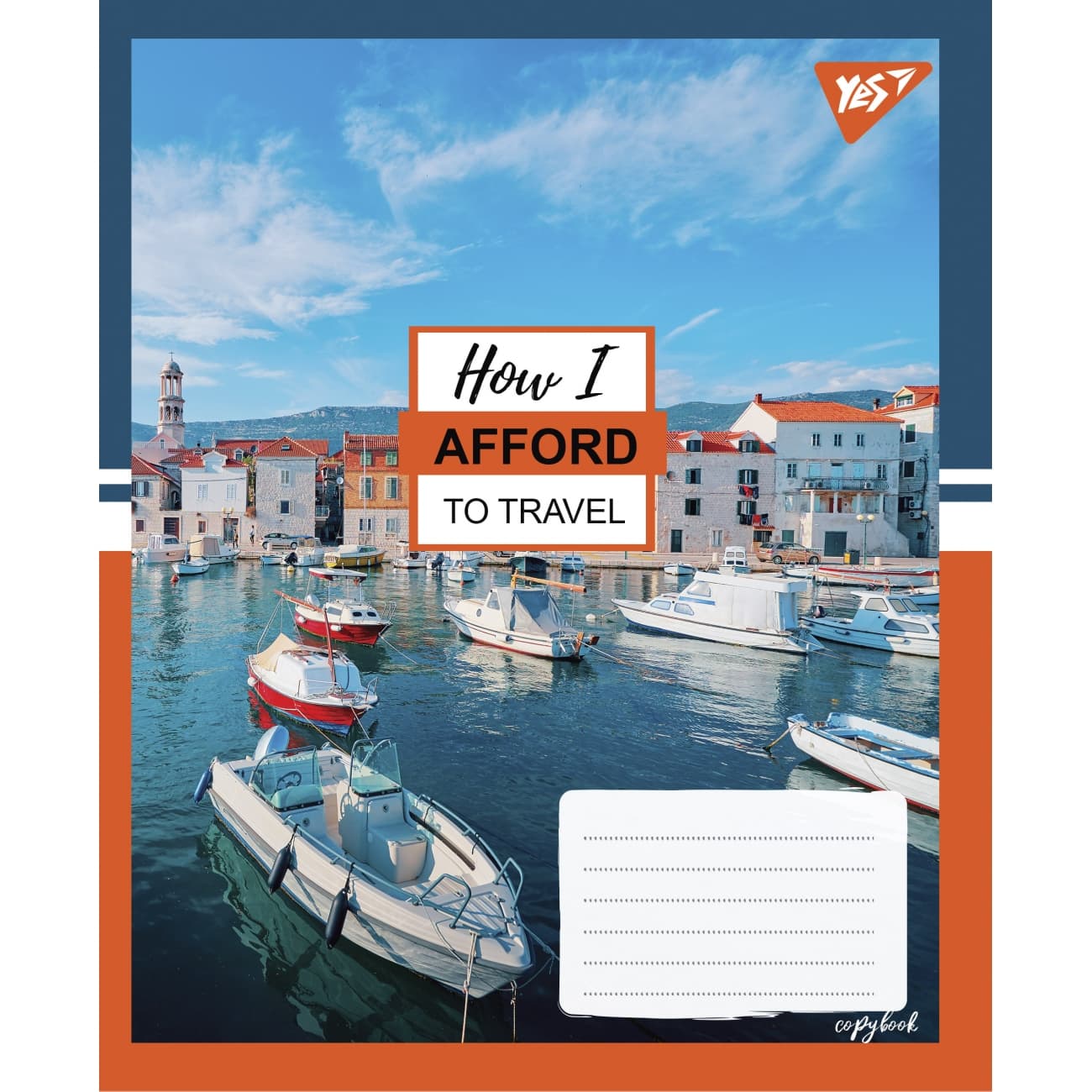 Зошит 96арк. лін. YES Travel №766131(5)(120)