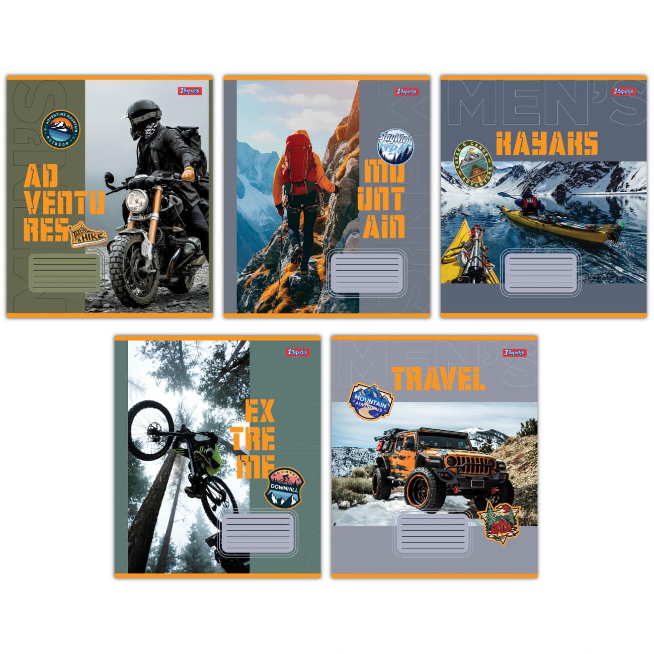 Зошит 48арк. лін. 1В Mens hobby №767381(10)(200)