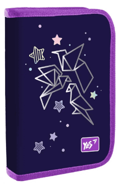 Пенал "Yes" Origami Doves твердий,одинар.,з клап. №HP-03/533412(48)