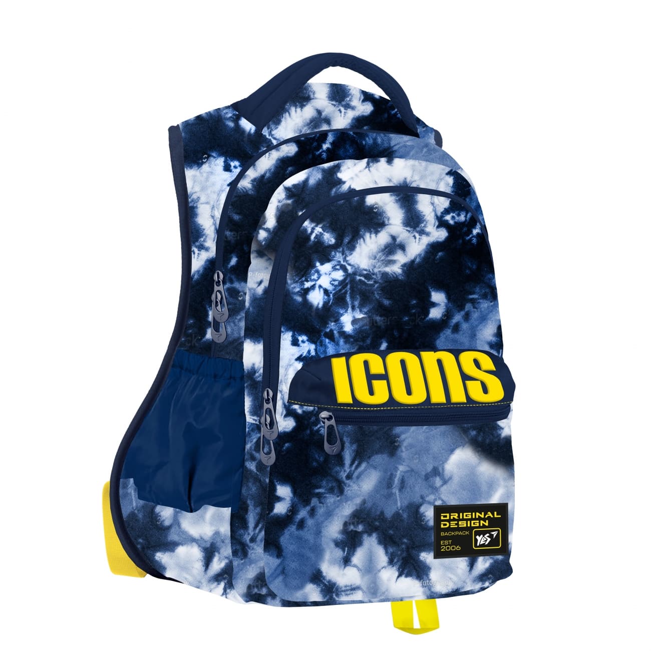 Рюкзак "Yes" T-133 Icons 2від., 3 карм. №559471