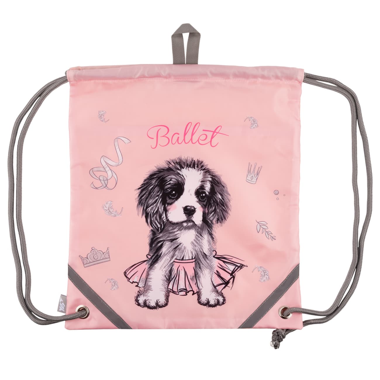 Сумка для обувь "Yes" Doggy Ballet 1от.,1карм. №559667/SB-10