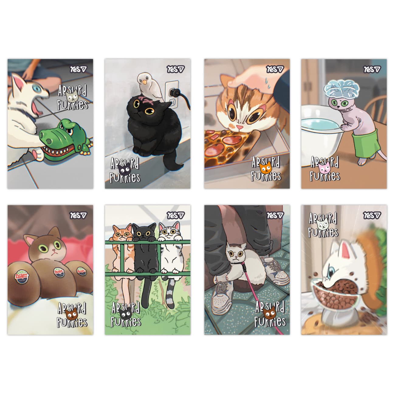 Блокнот А7 48л. клет. карт. No Rulet Cuties №152575/Yes/(40)(320)