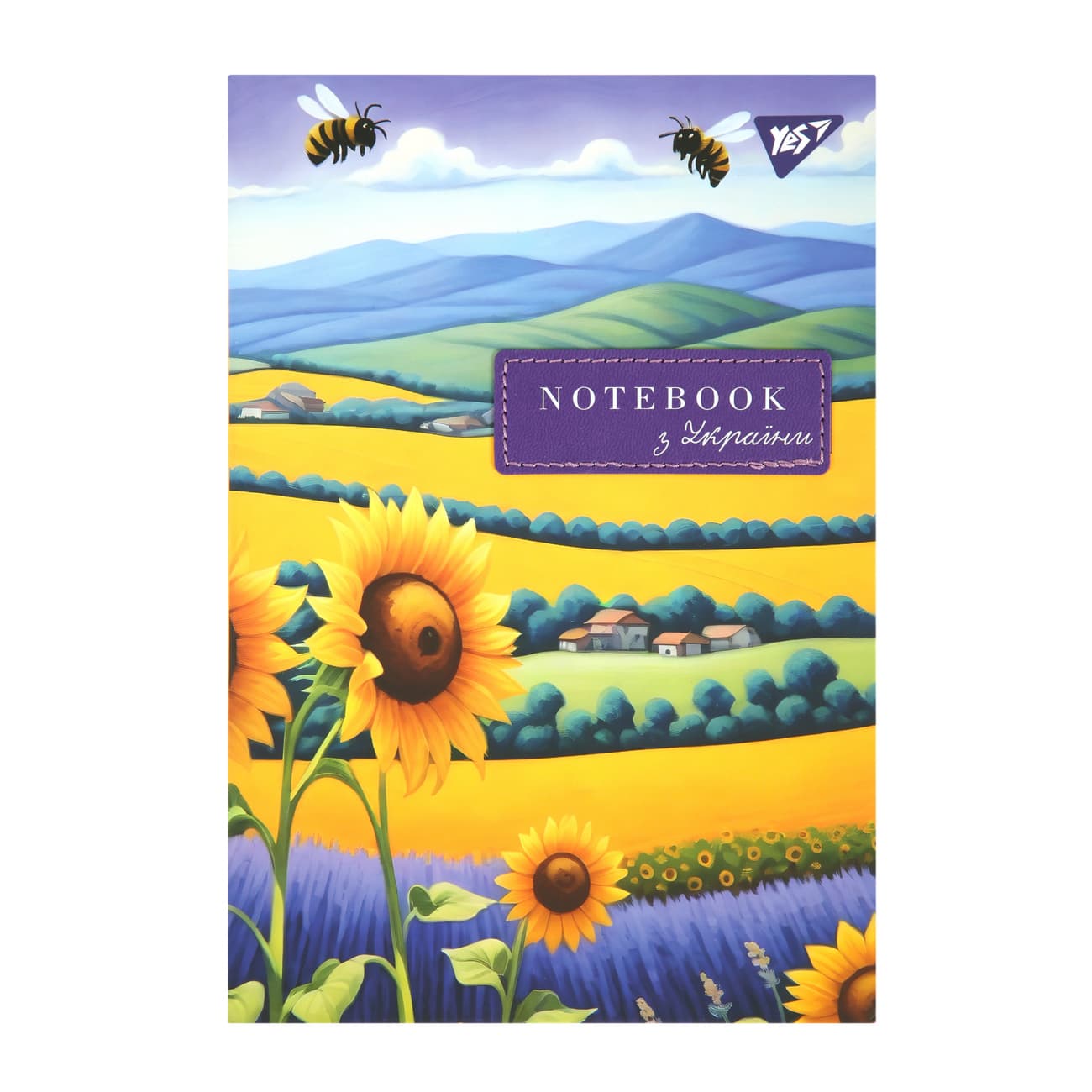 Блокнот А5 64л. клет. Ukrainian notebook интегр. №152074/Yes/(20)(40)