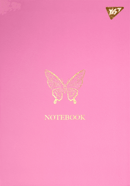 Блокнот А5 96л. клет. Ikons. Butterfly интегр. №152080/Yes/(20)(40)