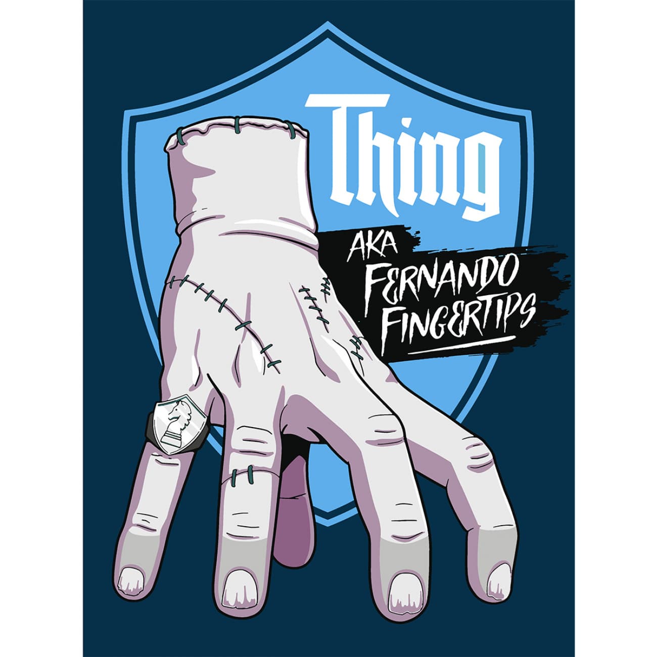 Картини по номерах "Santi" Wednesday. Thing Hand 30х40см №955040