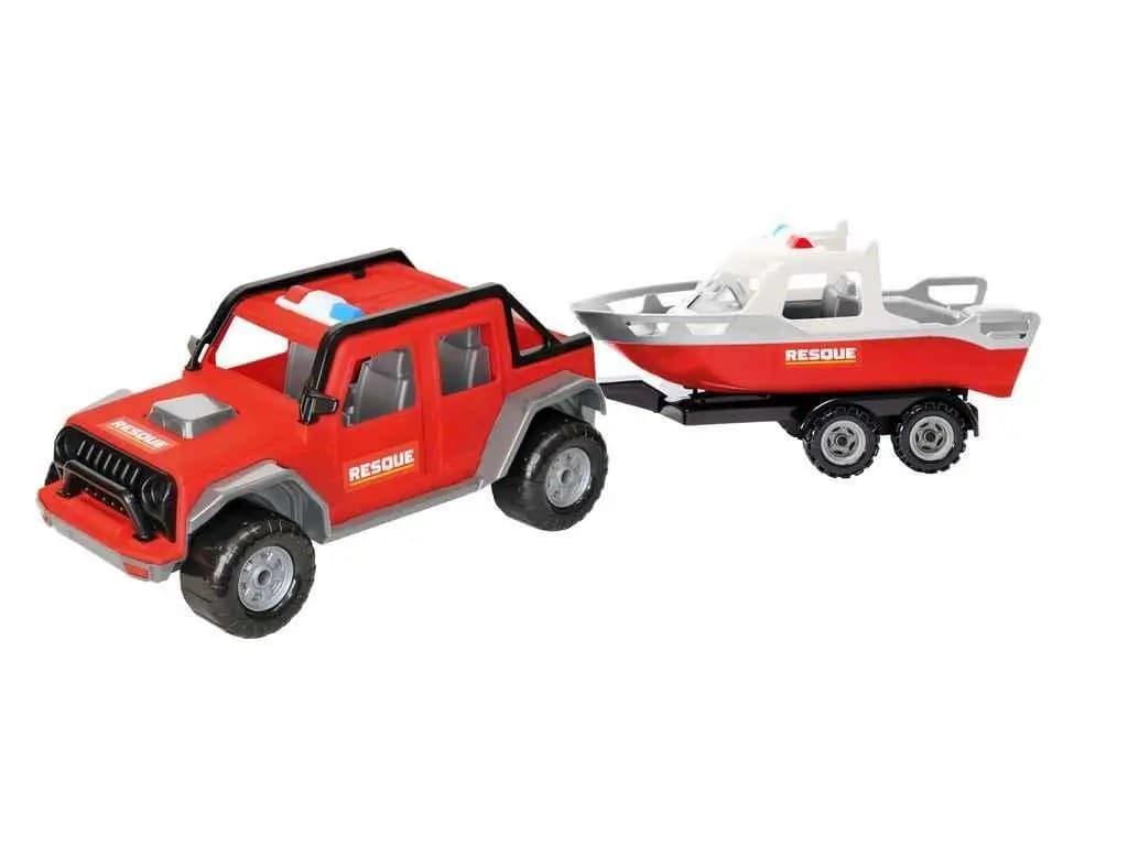 Джип "Титан" з катером рятувальний №40091/Тигрес/(8)