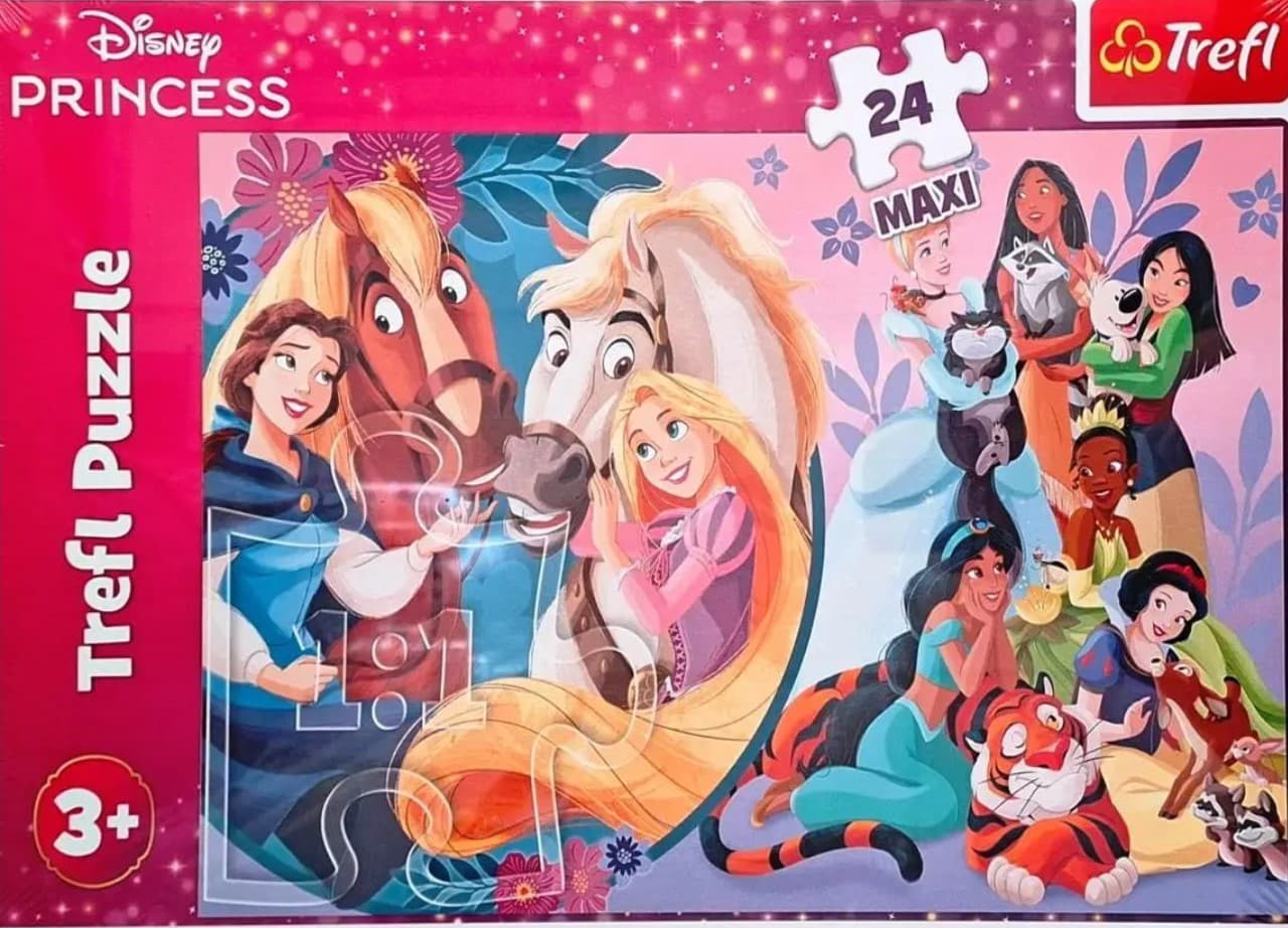 Пазлы Trefl 24эл. Maxi Disney Princess Улыбка дружбы №14379