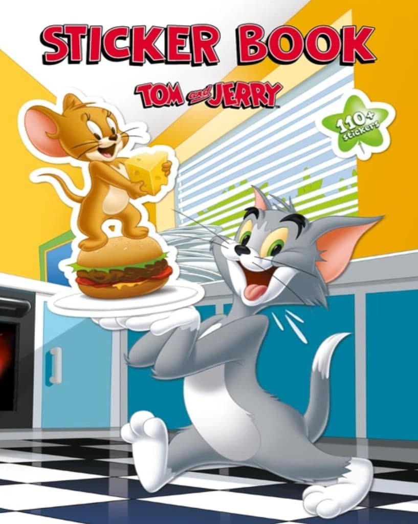 Набір з наліпками WB А4 "Tom and Jerry: Історії Тома і Джері" №SBL0002(20)