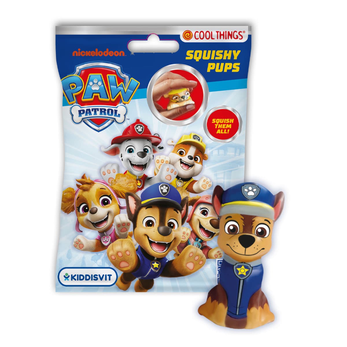 Іграшка-сквіш "Cool Things –серії "Paw Patrol" – ДРУЖНЯ КОМАНДА №PP067/Кідді Світ/