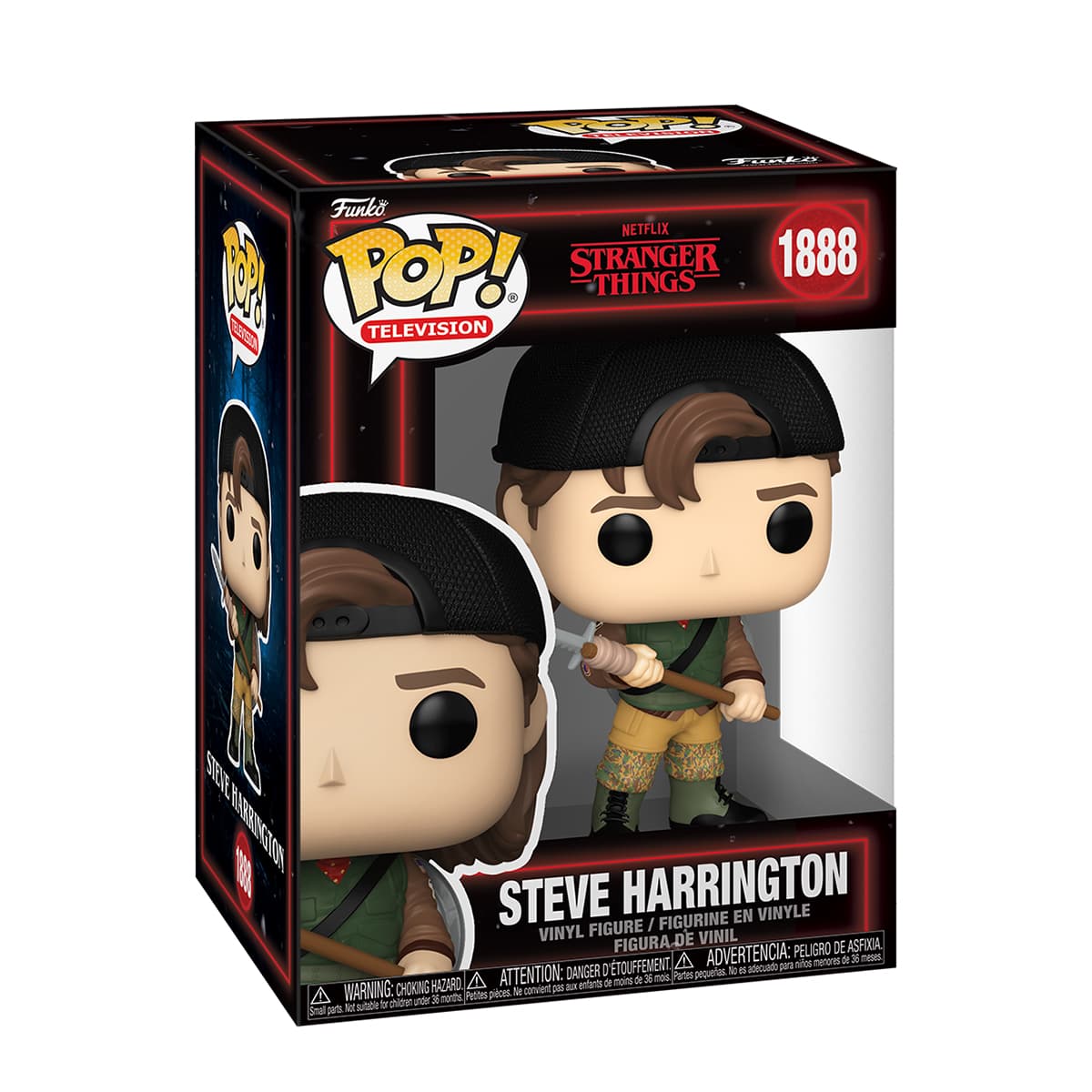 Фигурка FUNKO POP! - Странные дела" S5 - СТИВ С КОПЬЁМ №94354/Кидди Свит/(6)