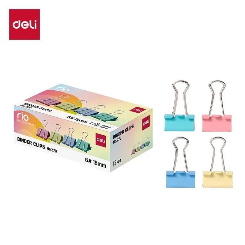 Биндер "Deli" №EZ76 15мм