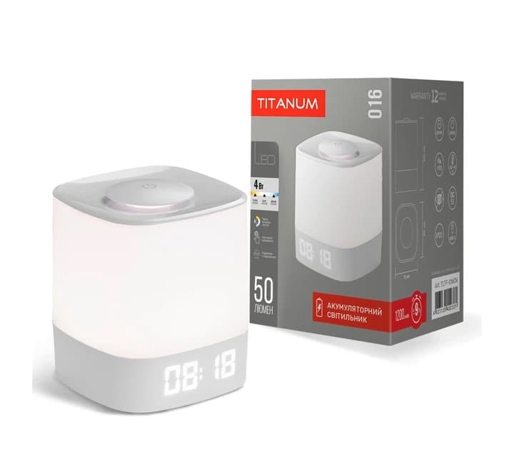 Світильник LED Titanum акум. TLTF-016RW