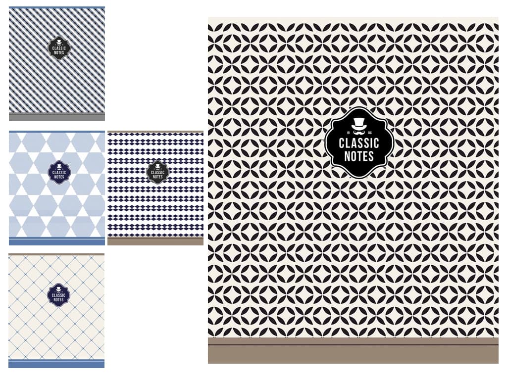 Зошит 96арк. лін. Школярик "Classic Notes" УФ лак №096-3686L(5)(50)