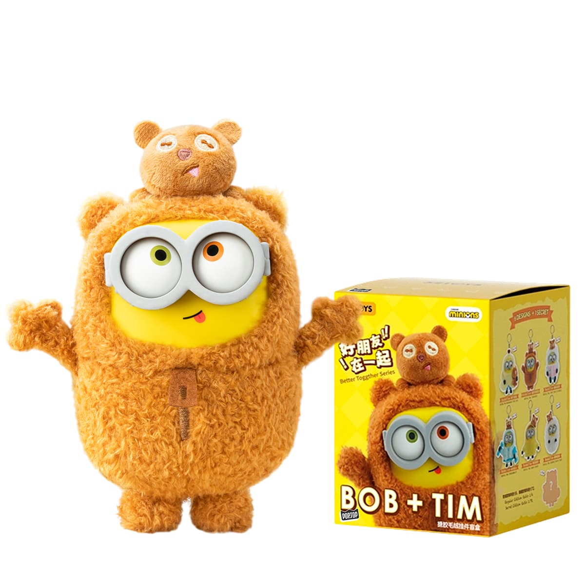Колекційна м'яка ігр. "POP TOP 52Toys серії "Bob & Tim" - ПОСІПАКИ дисп.,асорт/КіддіСвіт/