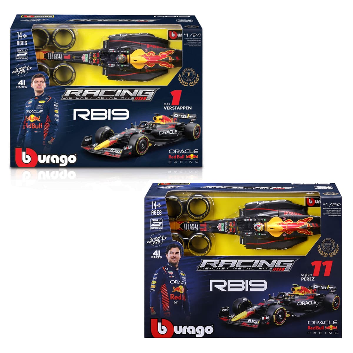 Авто-конструктор - ORACLE RED BULL RACING RB19 (1:24)/КиддиСвит/
