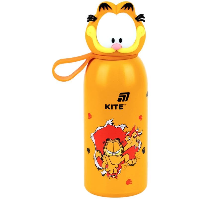 Термос метал. 0,35л "Kite" Garfield №GF26-1267 з фігурною кришкою