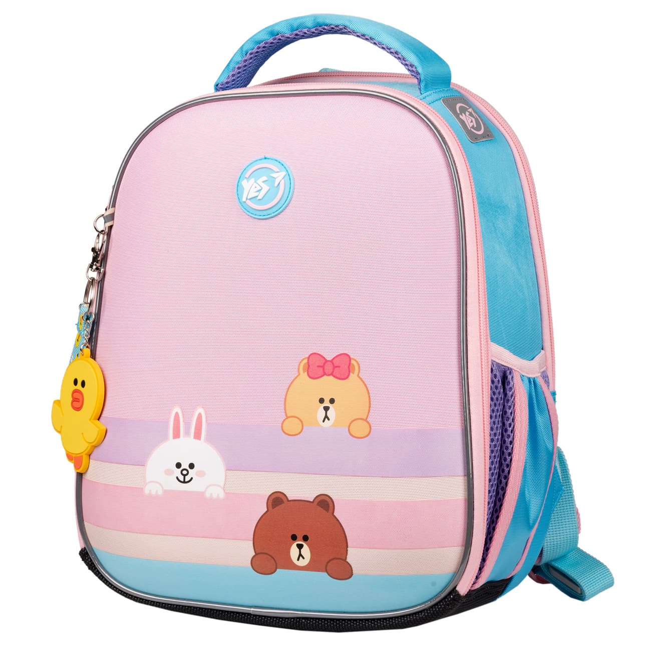 Рюкзак каркасный "Yes" H-100 Р-24 Line Friends 2отд.,2карм. №559549(4)
