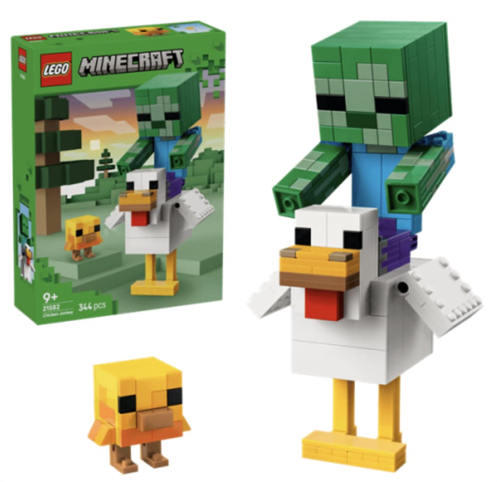Конструктор "LEGO" Minecraft Курячий Жокей №L21582