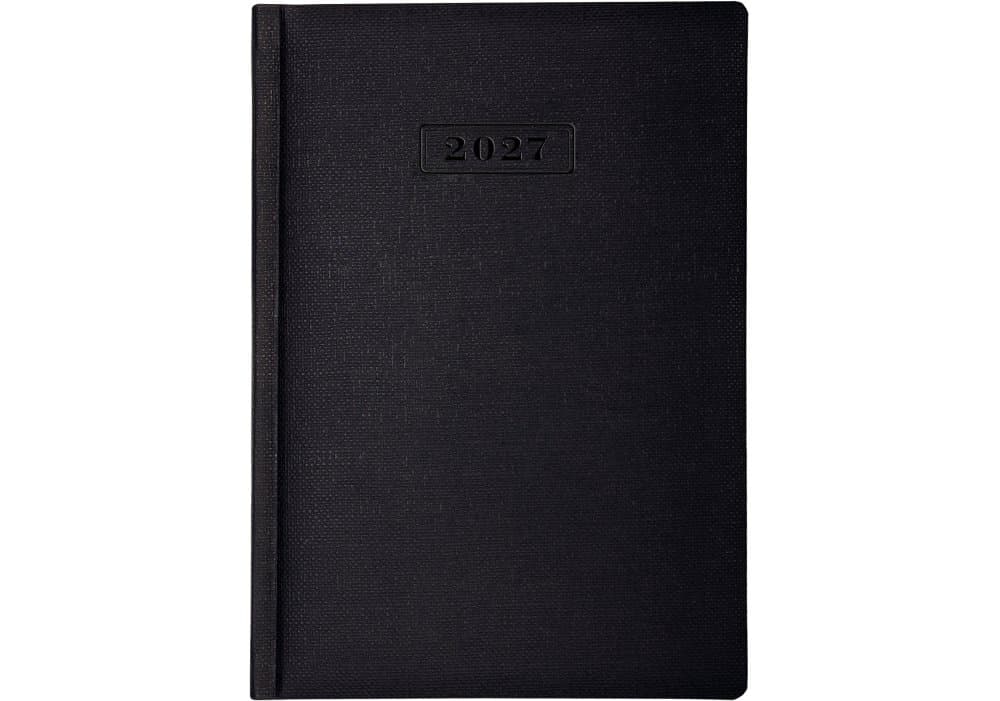 Ежедневник A5 Optima датированный 2027 Dublin черный O26125-01  