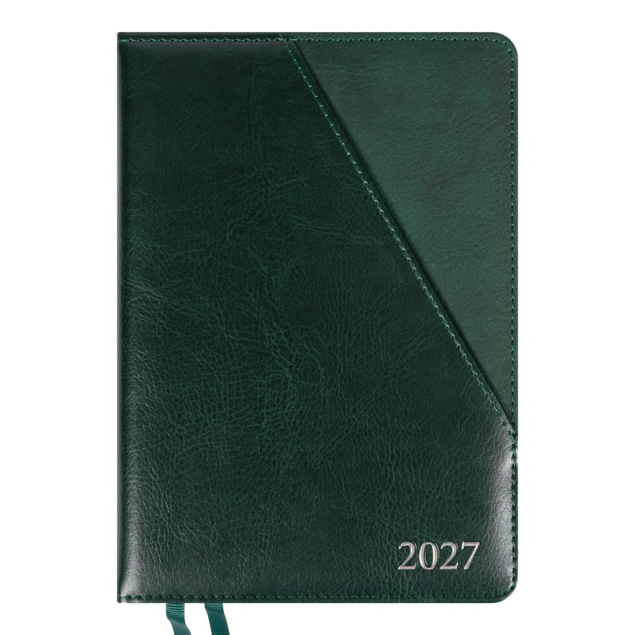 Щоден. А5 "Leo Planner" дат2027 184арк. Whisky тв. обкл.,зелений №252755