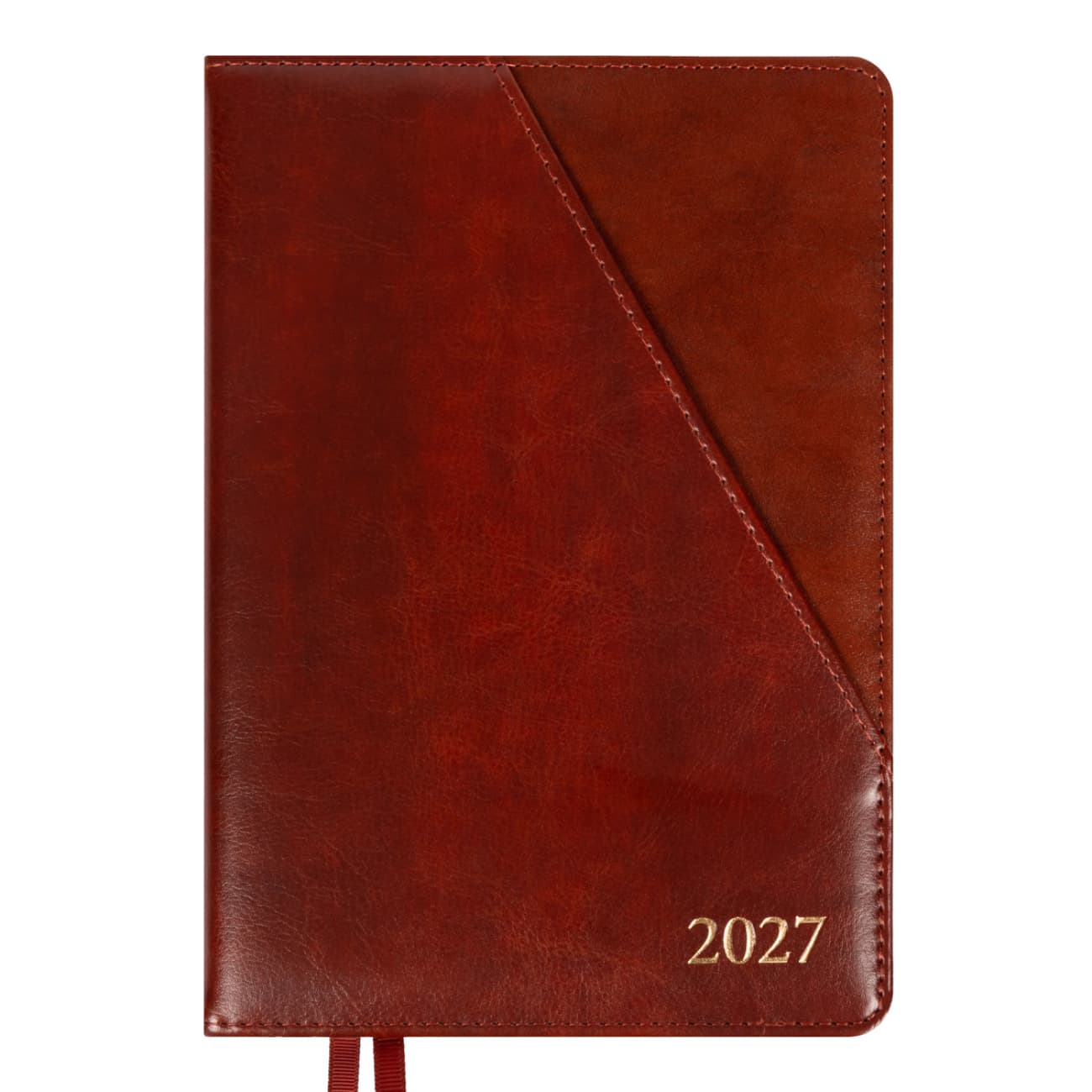 Щоден. А5 "Leo Planner" дат2027 184арк. Whisky тв. обкл.,коричневий №252756