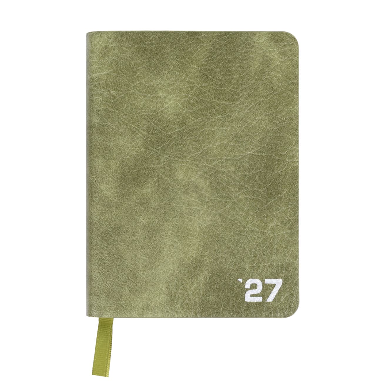 Щоден. А6 "Leo Planner" дат2027 176арк. Prime м'яка обкл.,оливковий №252736