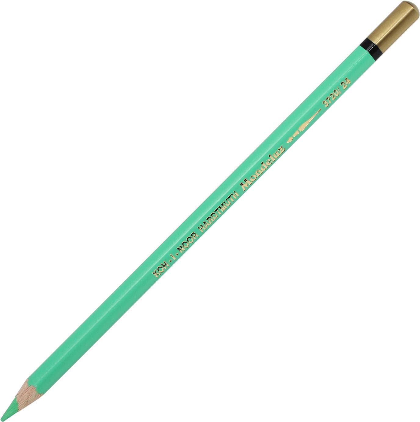 Карандаш цветной акварельный Koh-i-noor Mondeluz pea green/горошковый зеленый 3720/24