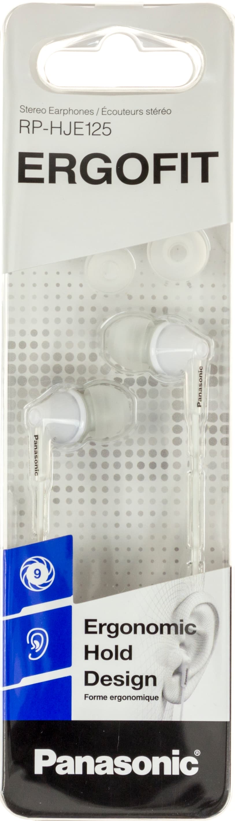 Навушники вакуумні Panasonic RP-HJE125E-W white(10)