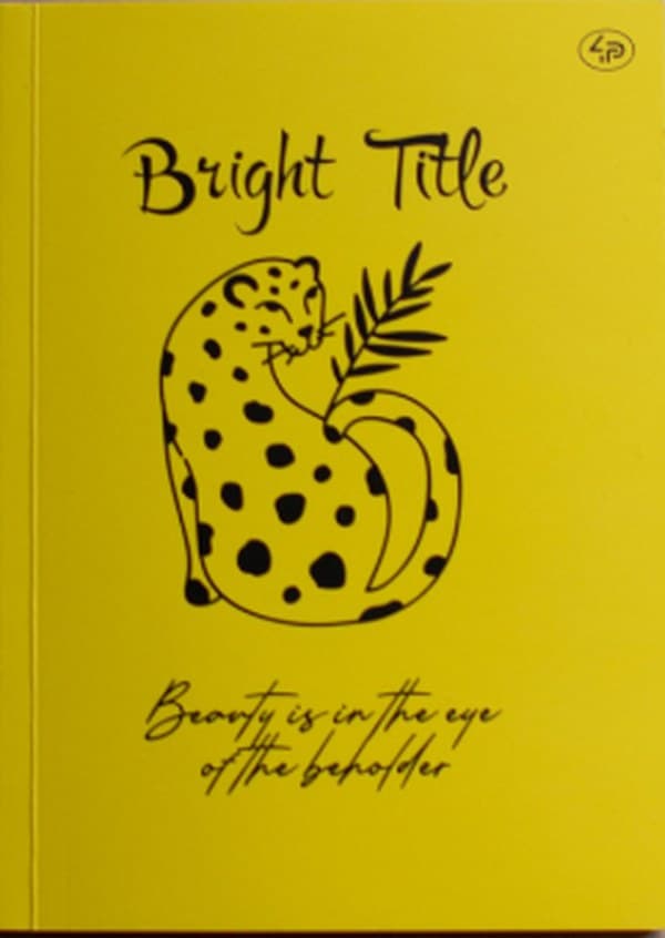 Блокнот A5 40 листов без линовки Profiplan Bright Title note jaguar 902545