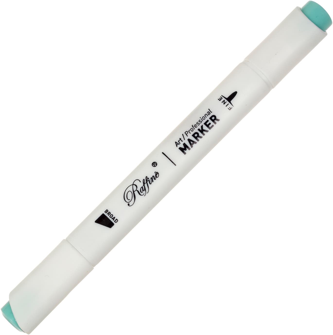 Маркер-скетч двухсторонний Marco Turquoise green light №7800-6CB/B714