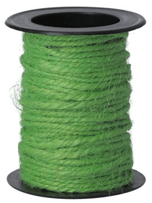 Шнур декор. джутовий 5м зелений №RM-5M(20VCB)-J09(20)
