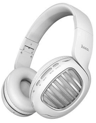 Навушники HOCO W23 BT Brilliant sound white+мікрофон