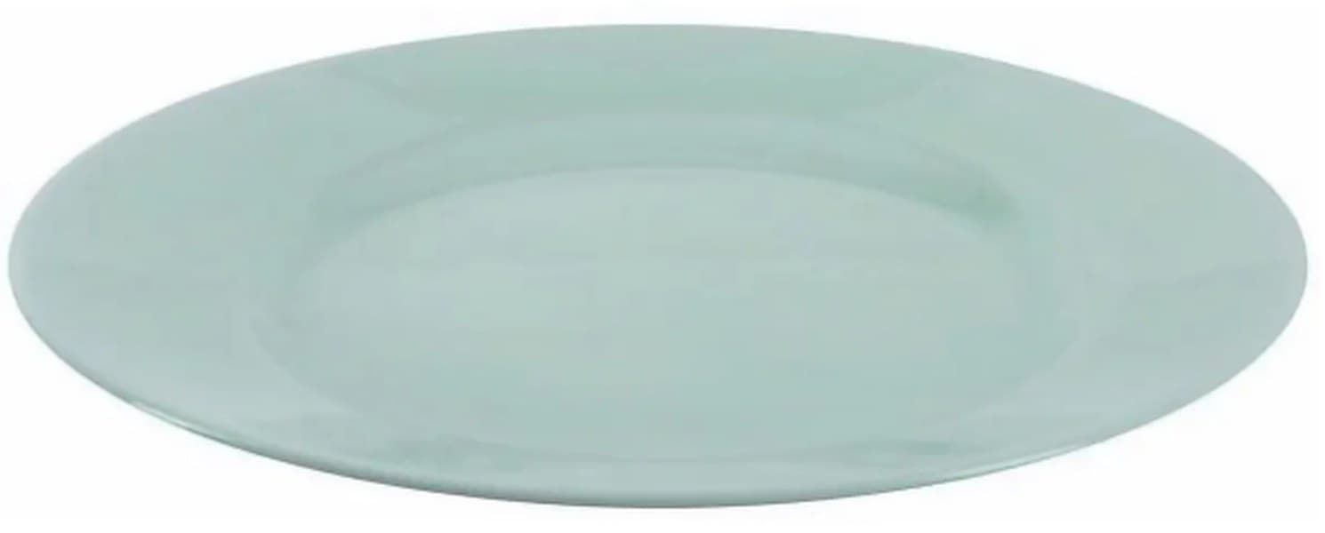Тарілка обідня скло "Luminarc.Plumi Light Turquosi" 24см №V9044(6)(24)
