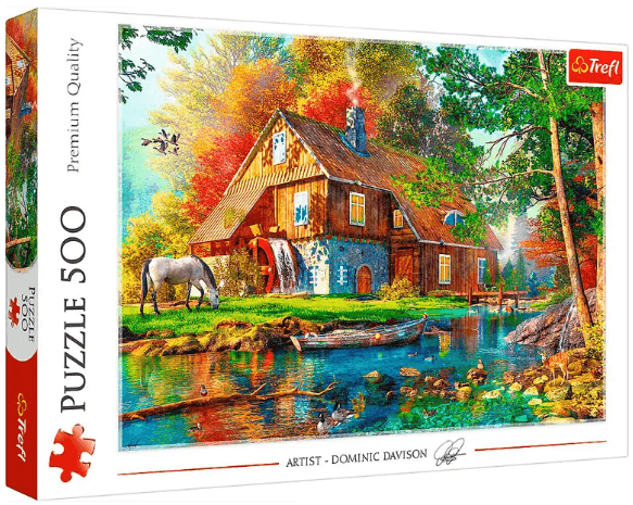 Пазлы Trefl 500эл. Коттедж у реки №37484(8)