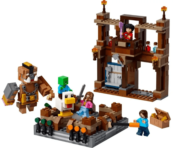 Конструктор "LEGO" Minecraft Бойцовский ринг в лесном поместье №21272(3)