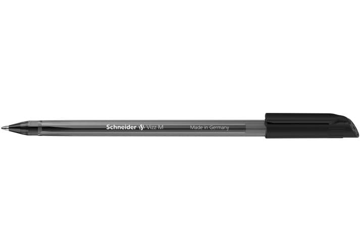 Ручка масл. "Schneider" №S102201 Vizz M 0.7мм чорна(50)