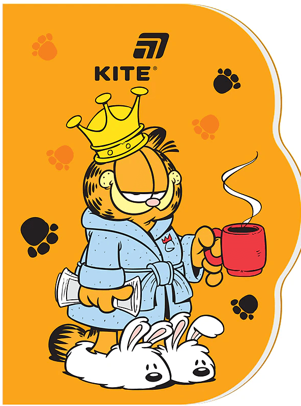 Блокнот А6 60л. вырубка Garfield №GF26-223/Kite/(50)