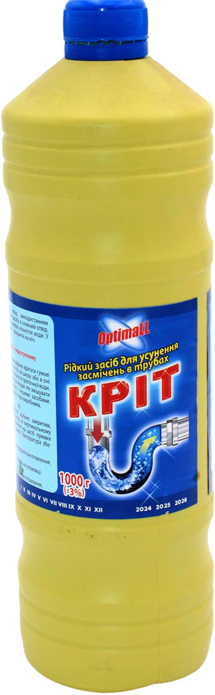 Средство д/очистки труб "Оптимал" Крот 1000г(12)
