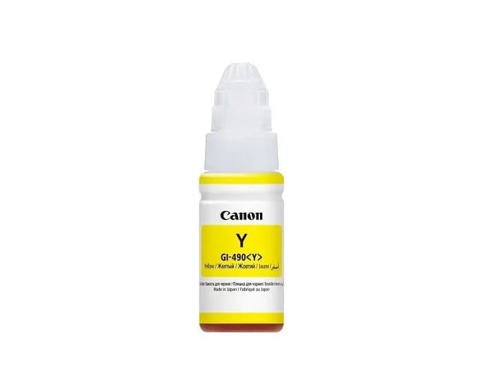 Чорнило Canon GI-490 Pixma G1400/G2400/G3400 70мл yellow(5)