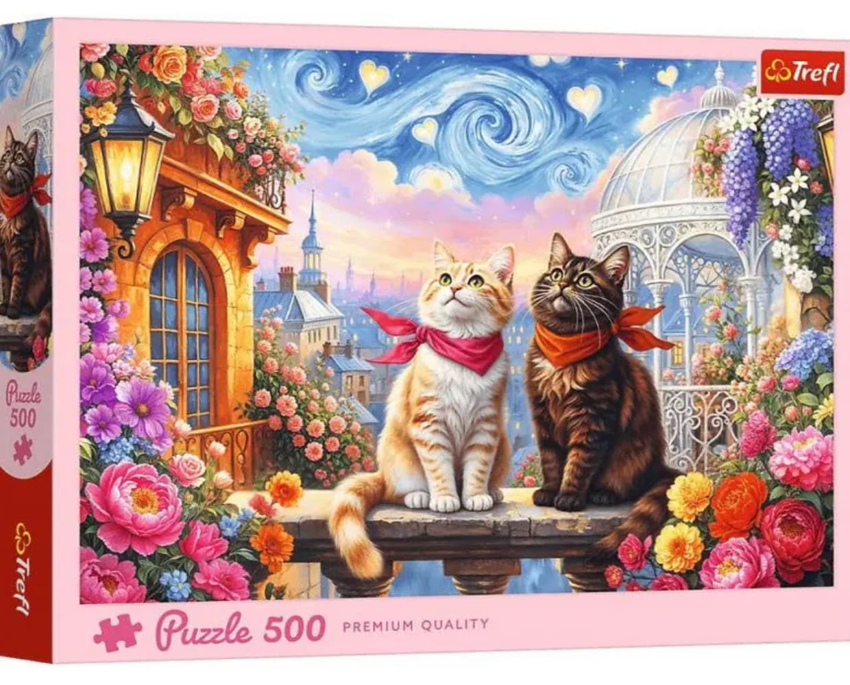 Пазлы Trefl 500эл. Любящие котики №37553