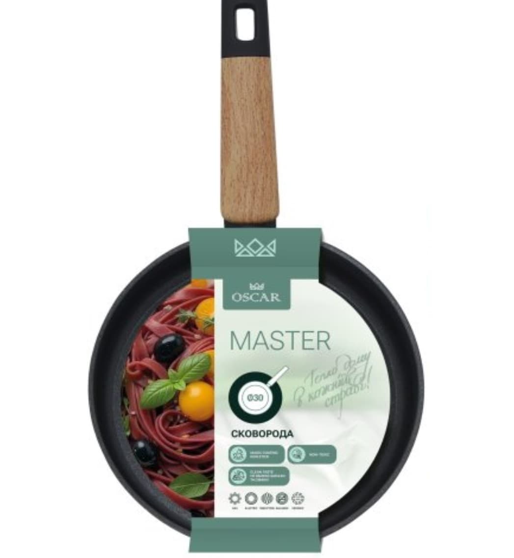 Сковорода алюм. антиприг. покрытие "Oscar Master" 30см №OSR-1102-30/n