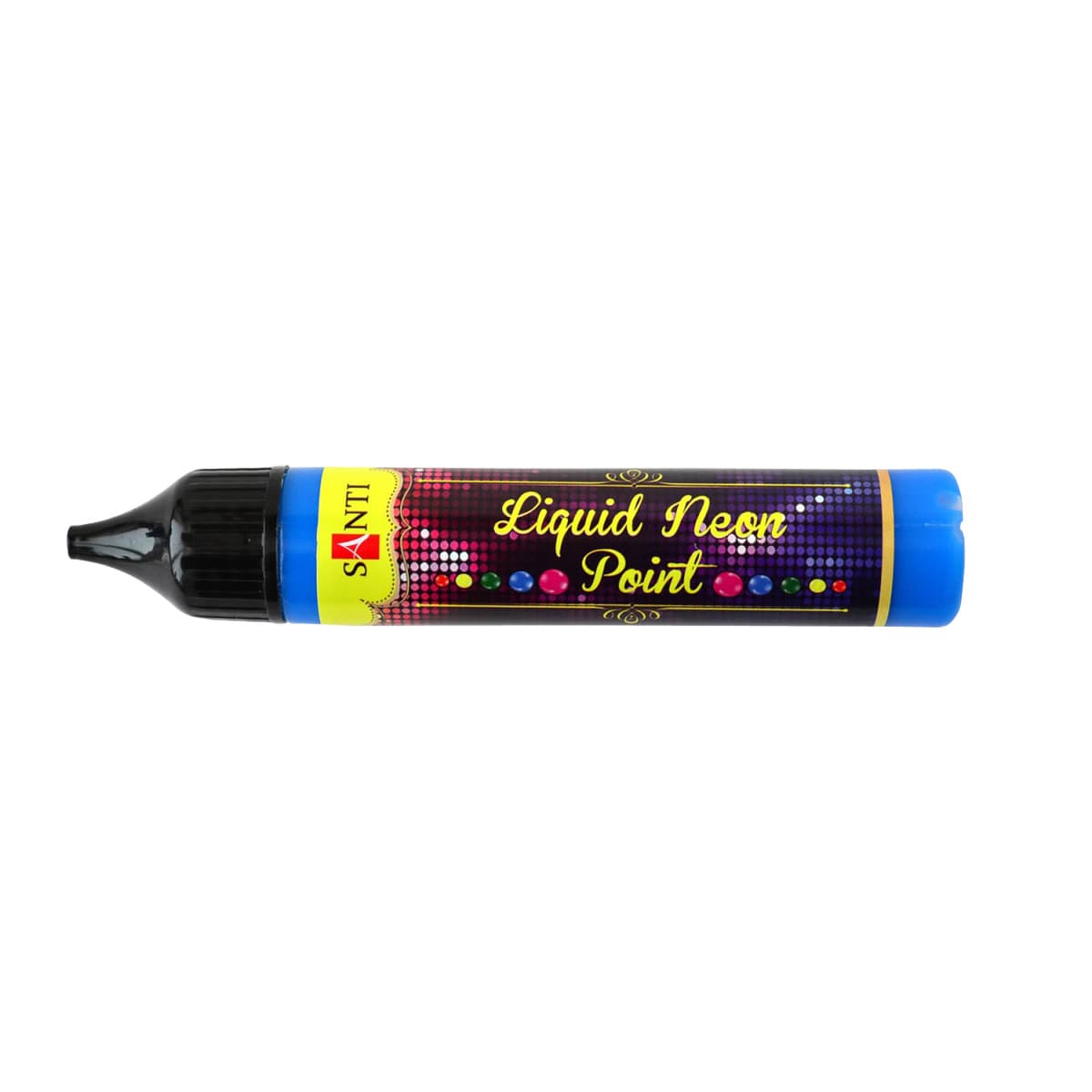 3D-гель Santi Liquid neon gel синій 741240