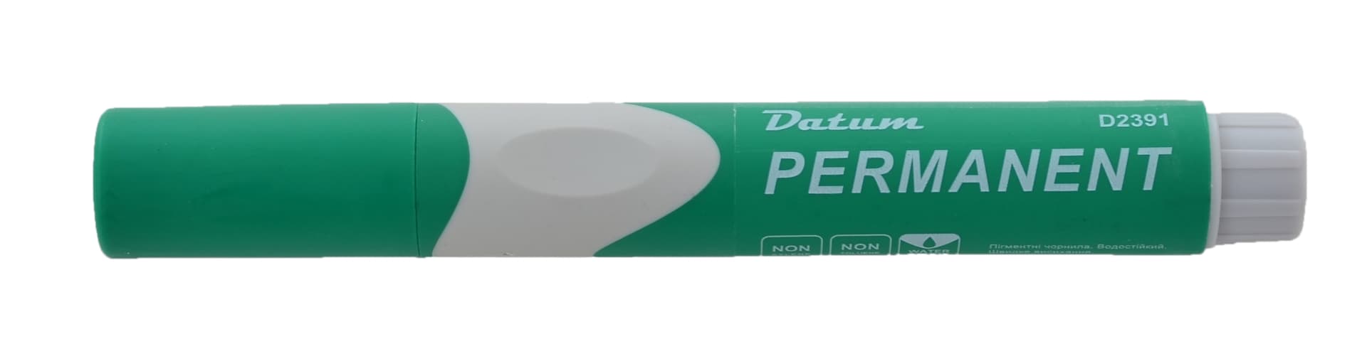 Маркер Datum Permanent зелений (10) D2391-09/390453